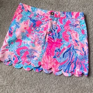 Lilly Pulitzer COLETTE SCALLOP HEM SKORT